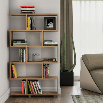 Elio - Étagère en bois H156cm