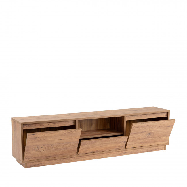 Vlad - Meuble TV 3 portes en bois L160cm