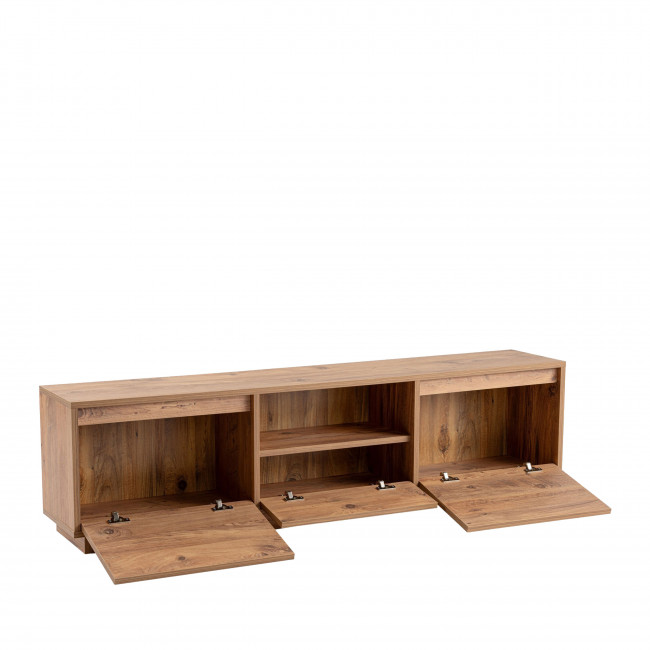 Vlad - Meuble TV 3 portes en bois L160cm