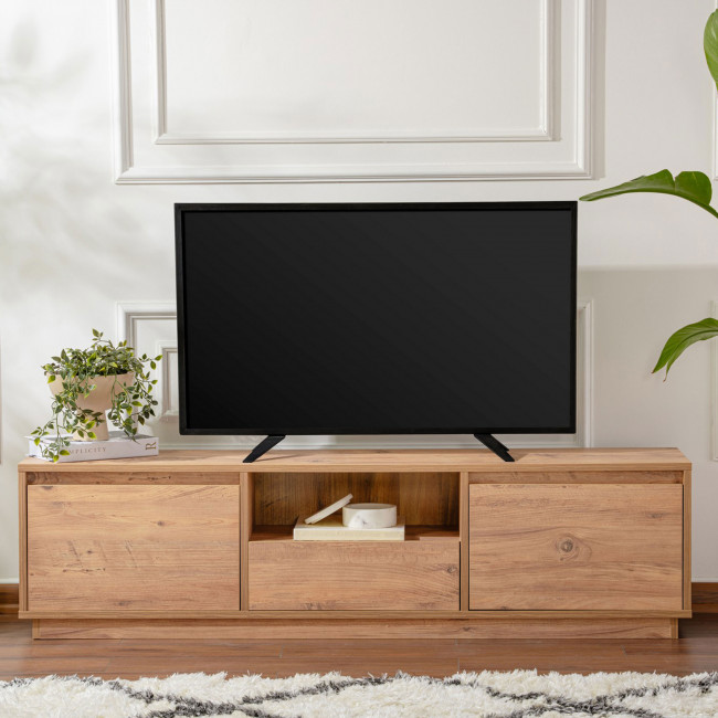 Vlad - Meuble TV 3 portes en bois L160cm