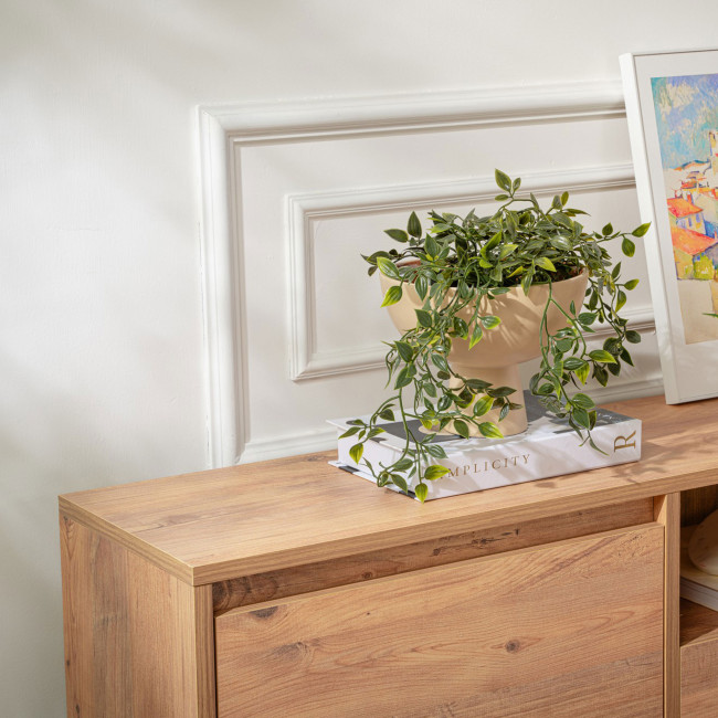 Vlad - Meuble TV 3 portes en bois L160cm