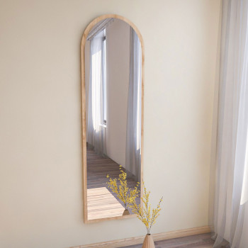 Emri - Miroir sur pieds en bois 50x160cm