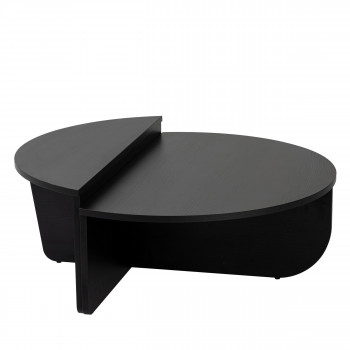 Asya - Lot de 2 tables basses en bois