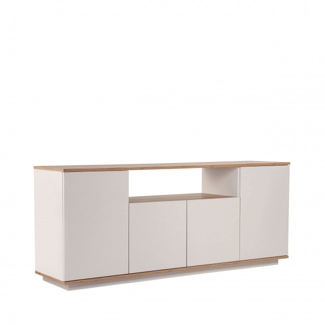 Fritz - Buffet 4 portes en bois L180cm