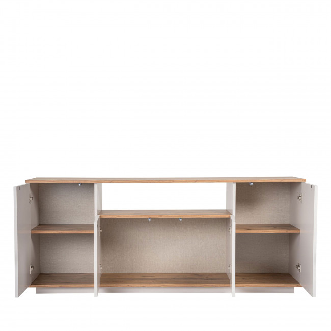 Fritz - Buffet 4 portes en bois L180cm