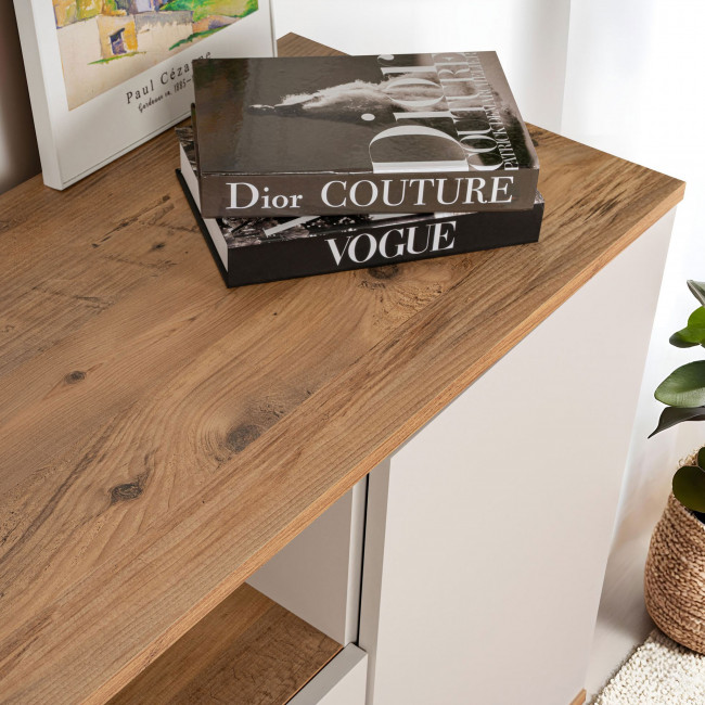 Fritz - Buffet 4 portes en bois L180cm