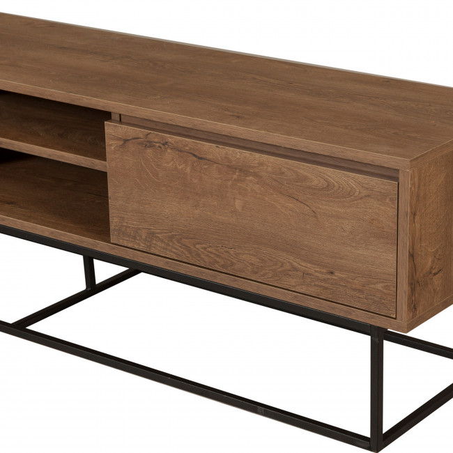 Roa - Meuble TV 2 tiroirs en bois L180cm