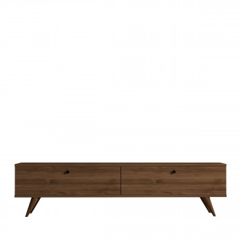 Yara - Meuble TV 2 portes en bois L160cm