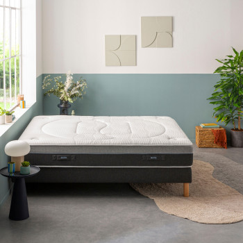Astrion - Matelas à ressorts mousse mémoire de forme, accueil enveloppant