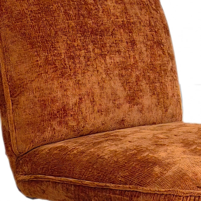 Parbo - Fauteuil en velours côtelé pied étoile