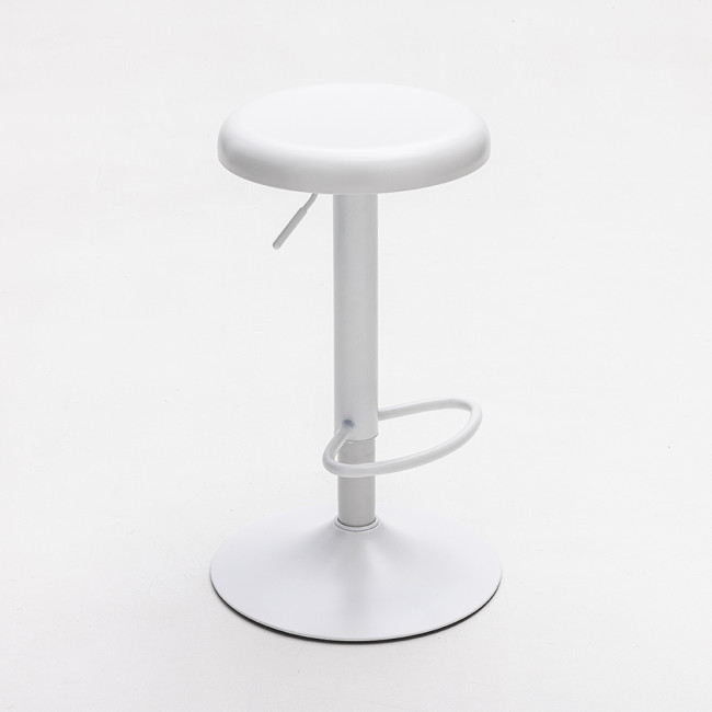 Pop - Tabouret de bar réglable en métal H60-81cm