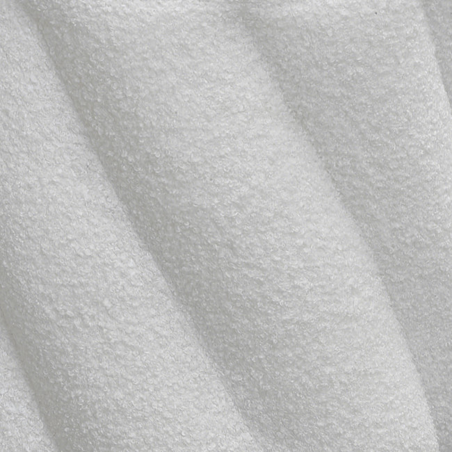 Mallow - Pouf rond en tissu bouclette ø37cm