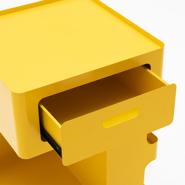 Trolet - Caisson à roulettes 1 tiroir en métal H60,5cm