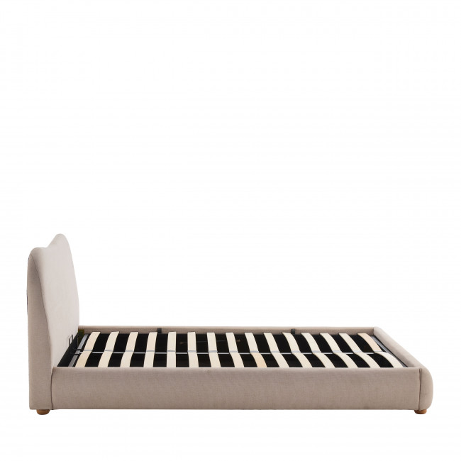 Napo - Lit coffre en tissu 160x200cm