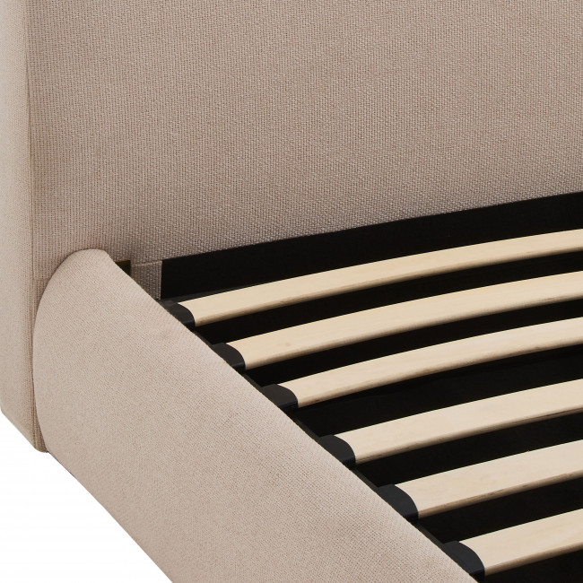 Napo - Lit coffre en tissu 160x200cm