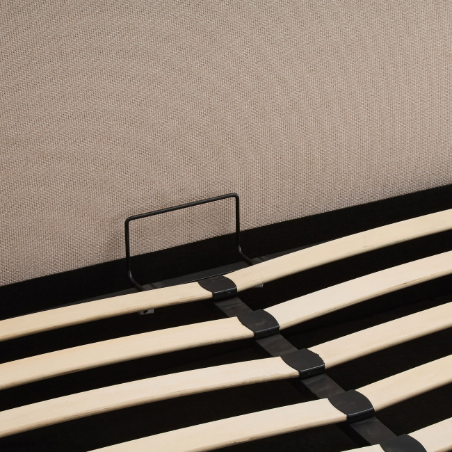 Napo - Lit coffre en tissu 160x200cm