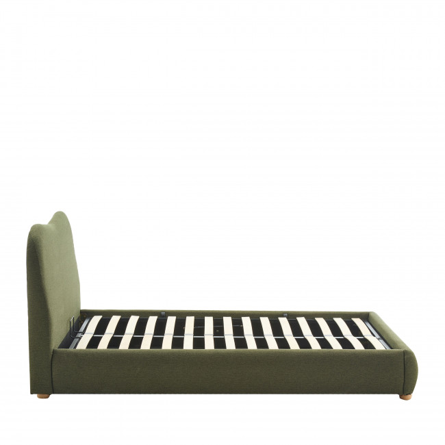 Napo - Lit coffre en tissu 140x190cm