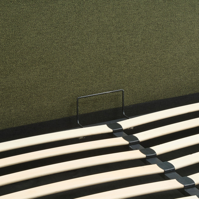 Napo - Lit coffre en tissu 140x190cm