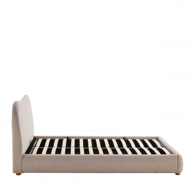 Napo - Lit coffre en tissu 140x190cm