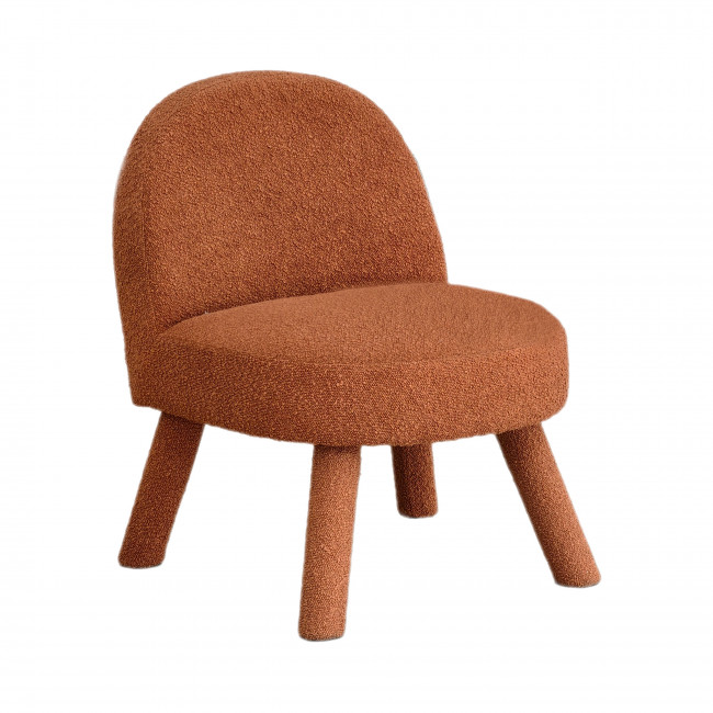 Abica - Fauteuil en tissu chenille