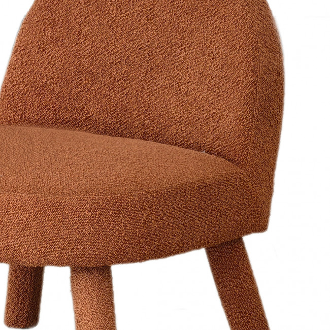 Abica - Fauteuil en tissu chenille