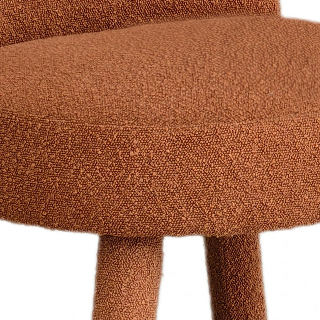 Abica - Fauteuil en tissu chenille