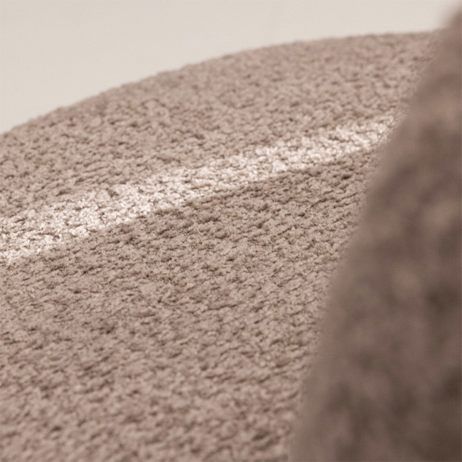 Mo - Banquette 2 places en tissu bouclette