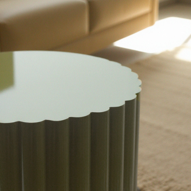 Louise - Table d'appoint ronde en métal ø38,5cm