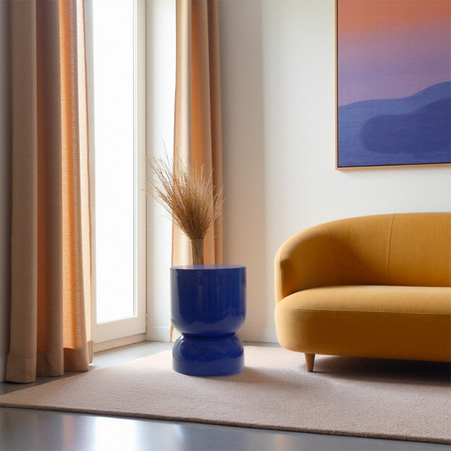 Lola - Table d'appoint ronde en métal ø32,5cm