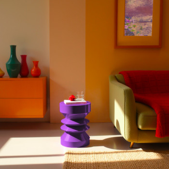 Clara - Table d'appoint ronde en aluminium ø26cm