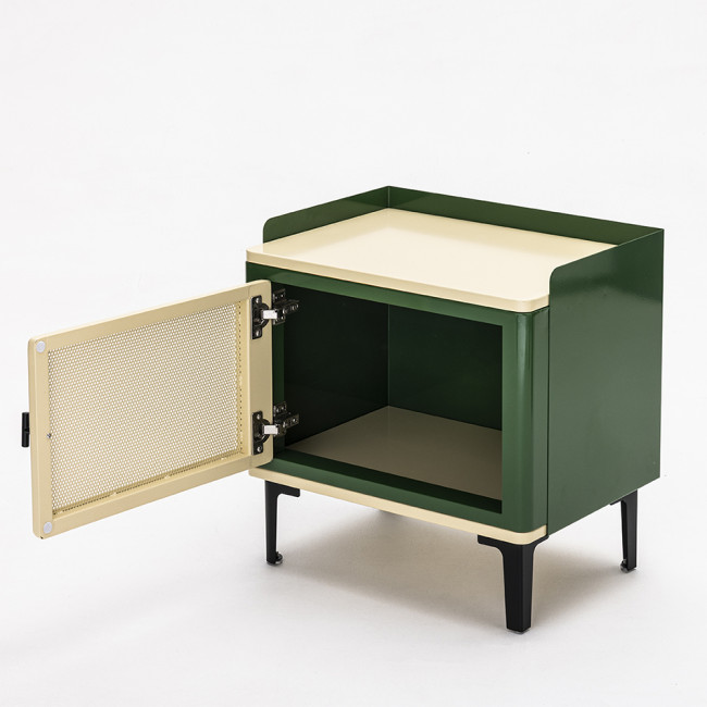 Vintagio - Table de chevet 1 porte en métal