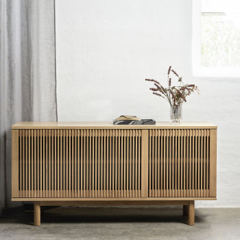 Berat - Buffet 3 portes en bois L143cm