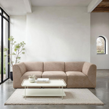 Saranda - Table basse 2 plateaux en métal