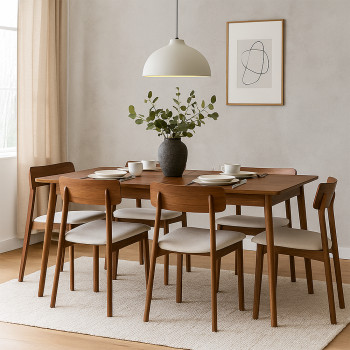 Table à manger extensible 150-200 x 80 cm Skoll