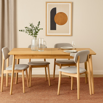 Table à manger extensible 150-200 x 80 cm Skoll