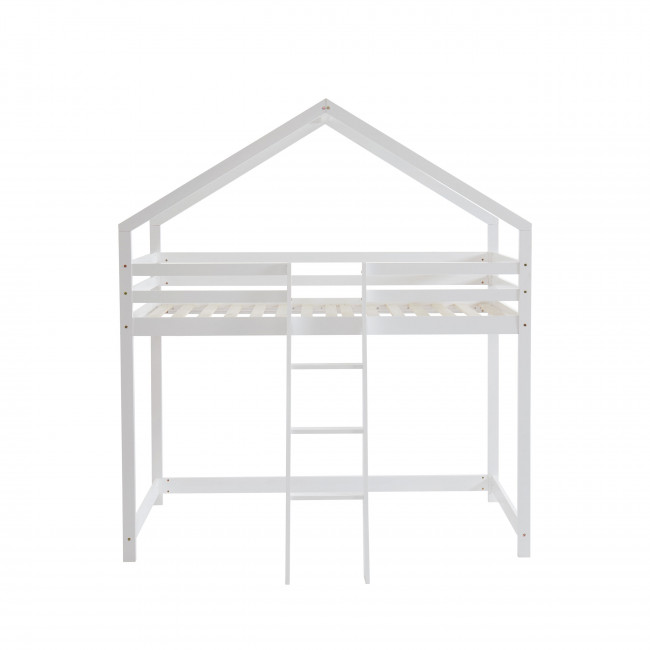 Kaba - Lit en mezzanine enfant en bois 90x190cm