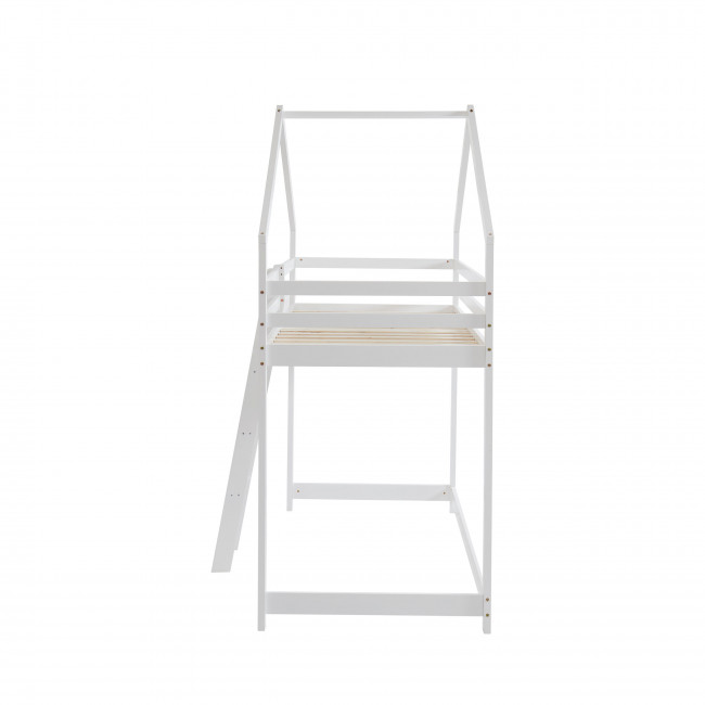 Kaba - Lit en mezzanine enfant en bois 90x190cm