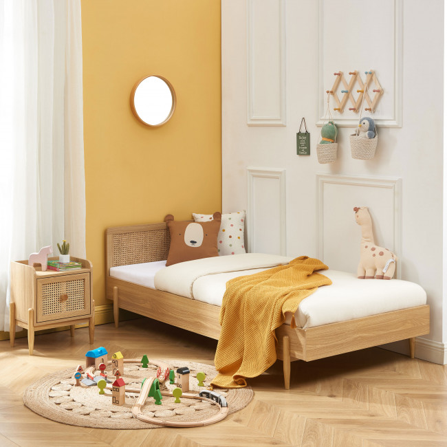 Lilou - Lit enfant simple en bois 90x190cm