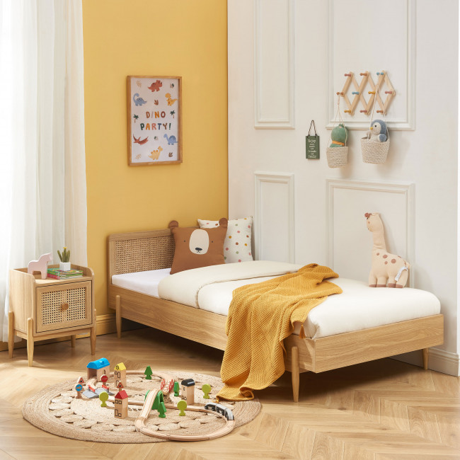 Lilou - Lit enfant simple en bois 90x190cm