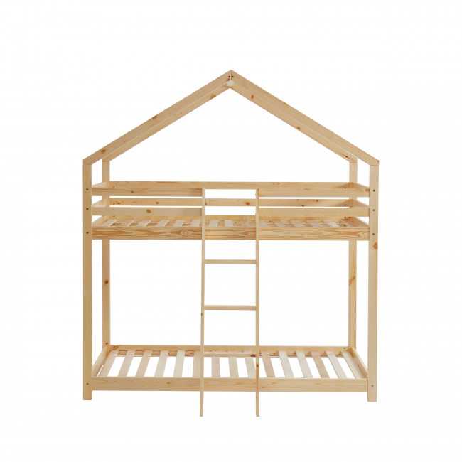 Kaba - Lit cabane enfant en bois 90x190cm