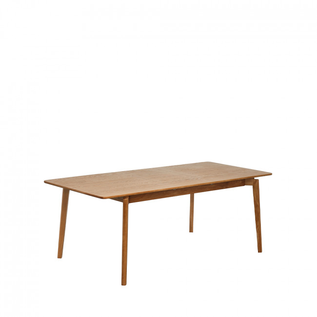 Mona - Table à manger extensible 6 à 10 personnes en bois 160-205x90cm