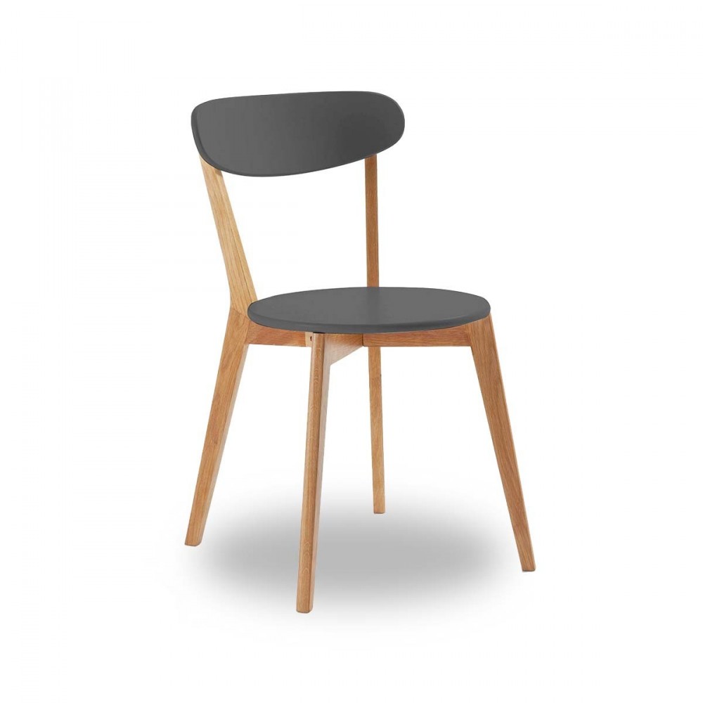 lot de 2 chaises design scandinave vitak