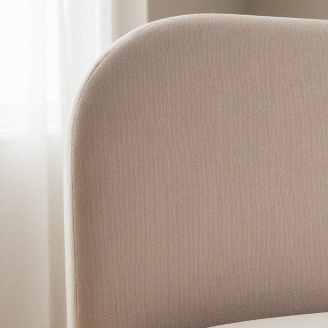 Napo - Lit coffre en tissu 140x190cm