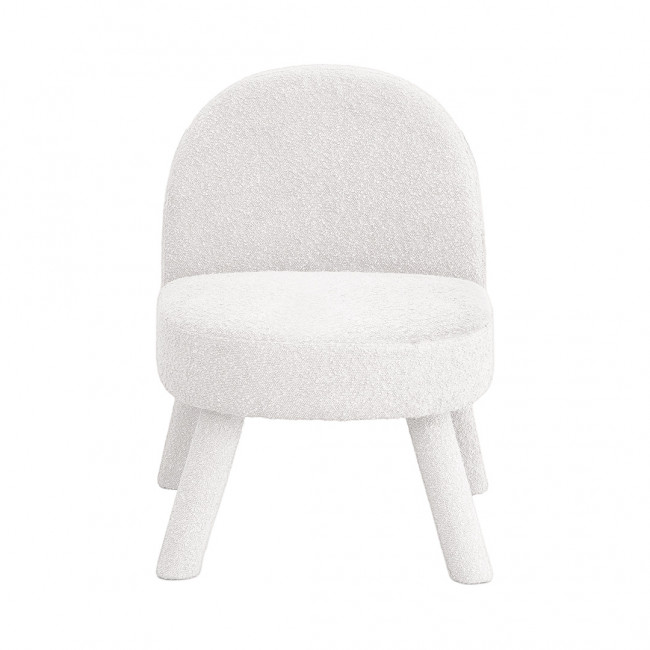 Abica - Fauteuil en tissu chenille