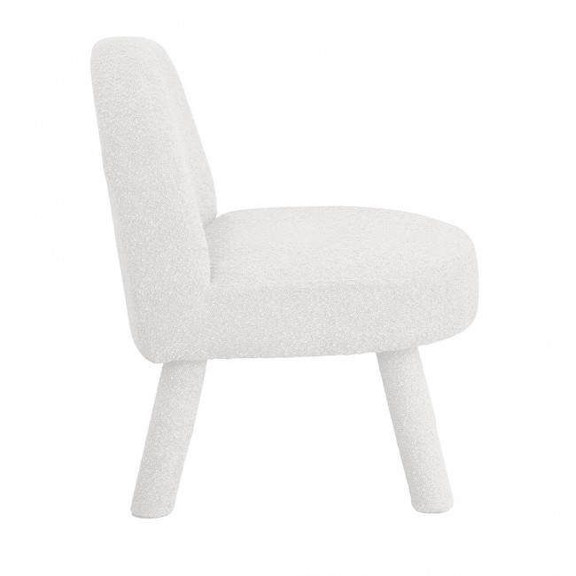 Abica - Fauteuil en tissu chenille