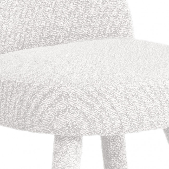 Abica - Fauteuil en tissu chenille