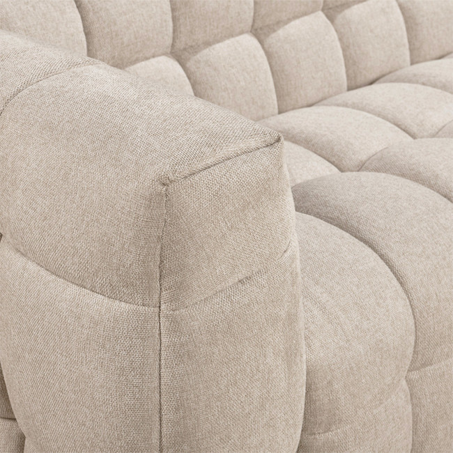 Bolly - Canapé 3 places tissu