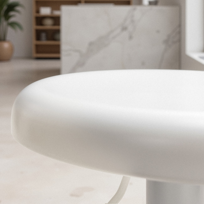 Pop - Tabouret de bar réglable en métal H60-81cm