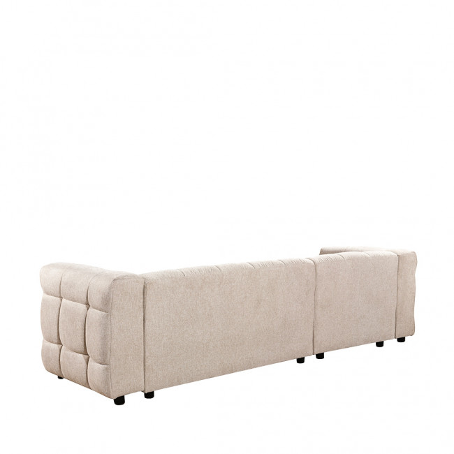 Bolly - Canapé d'angle réversible 4 places en tissu