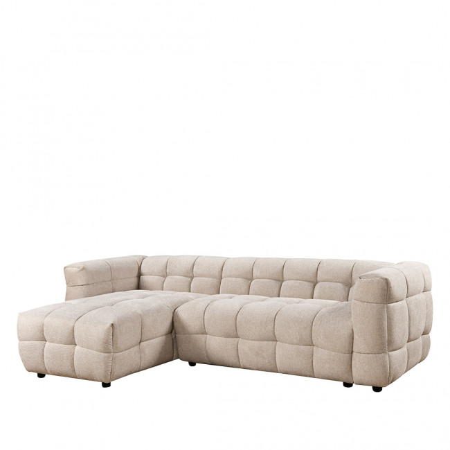 Bolly - Canapé d'angle réversible 4 places en tissu